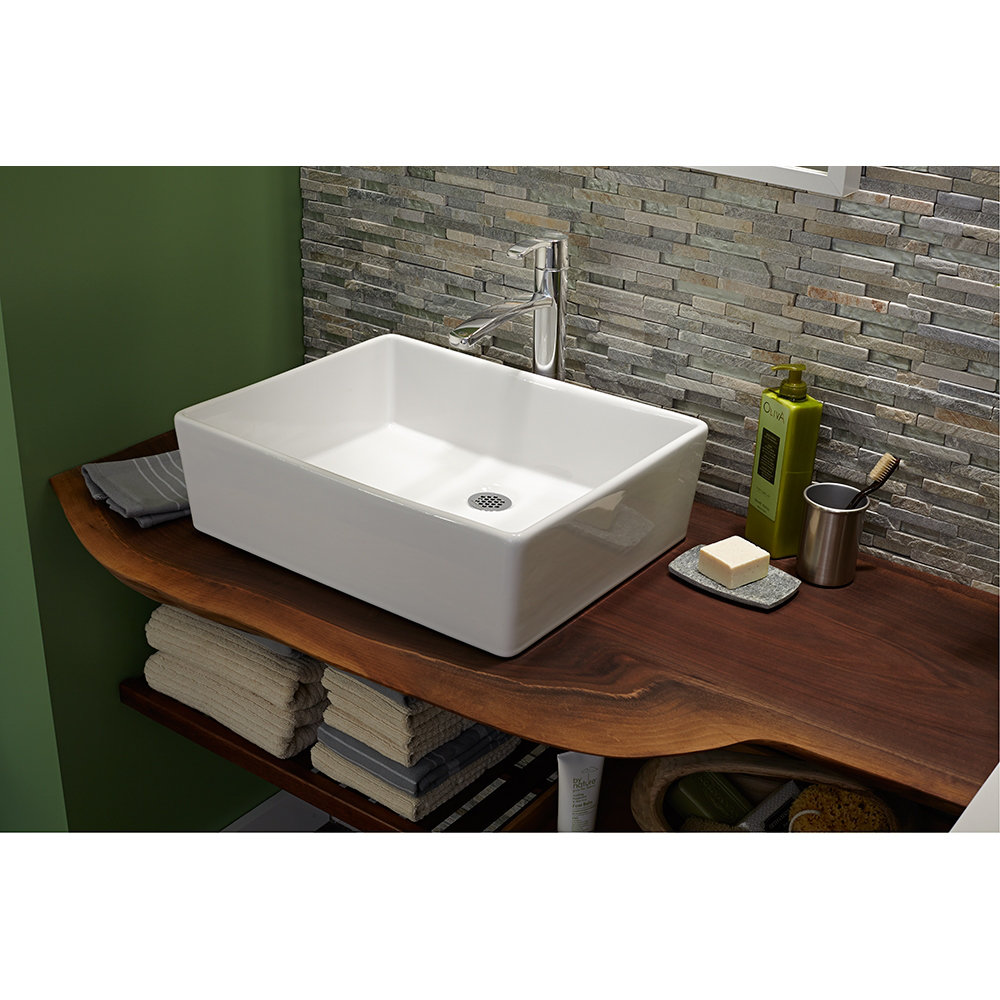 American Standard Cadet Rectangular Vessel Bathroom Sink & Reviews